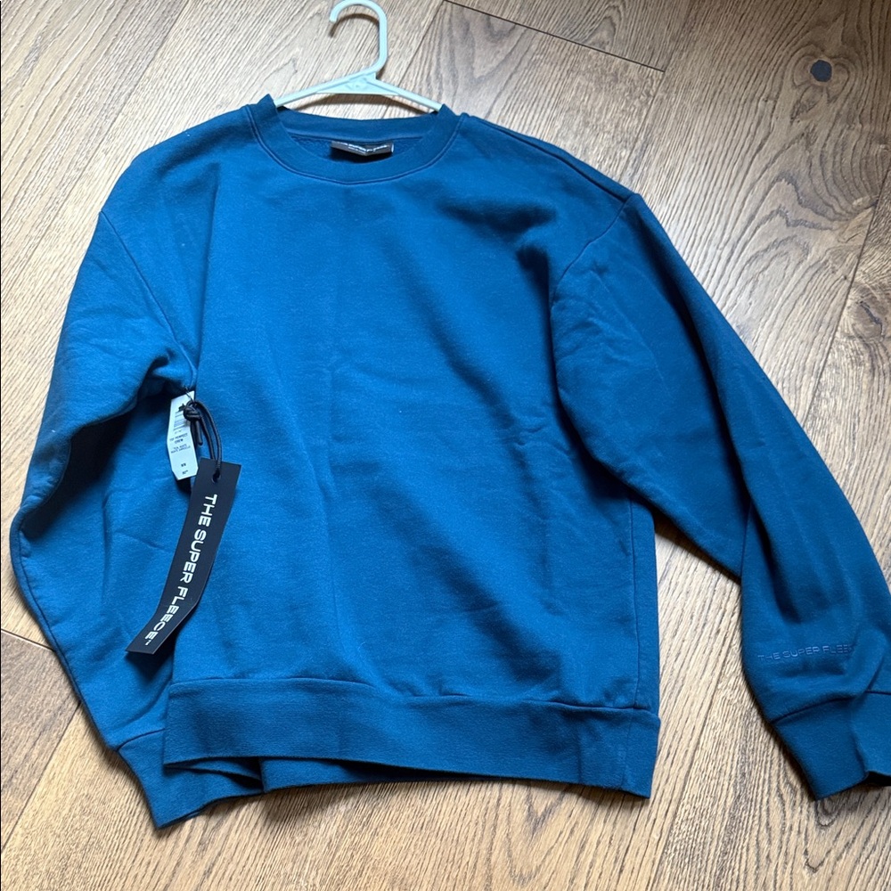 NWT Aritzia Super Fleece crewneck sweatshirt (discontinued style/color)